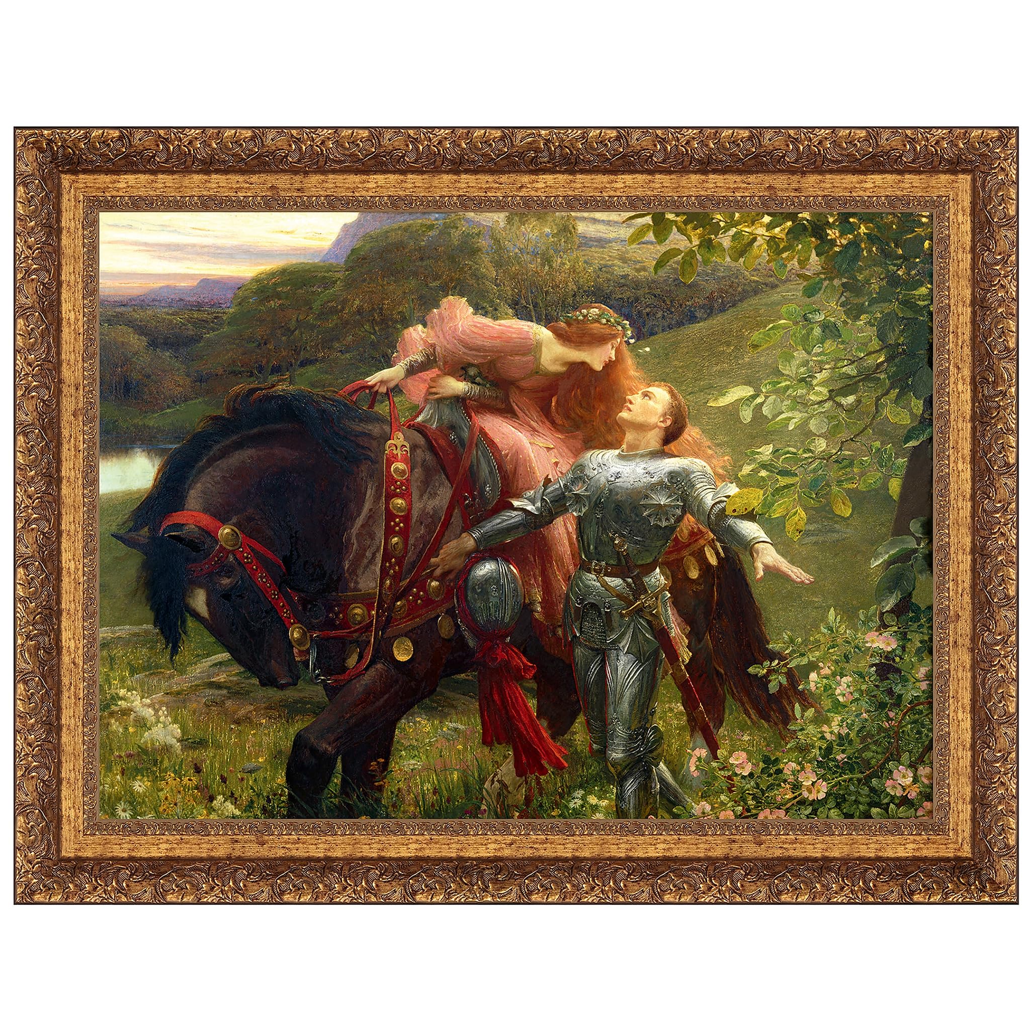 Amazon.co.jp: Design Toscano La Belle Dame Sans Merci 1901